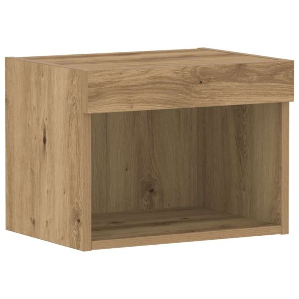 Комплект ТВ шкаф 2 pcs Дъб 40 x 30 x 30 см Инженерно дърво