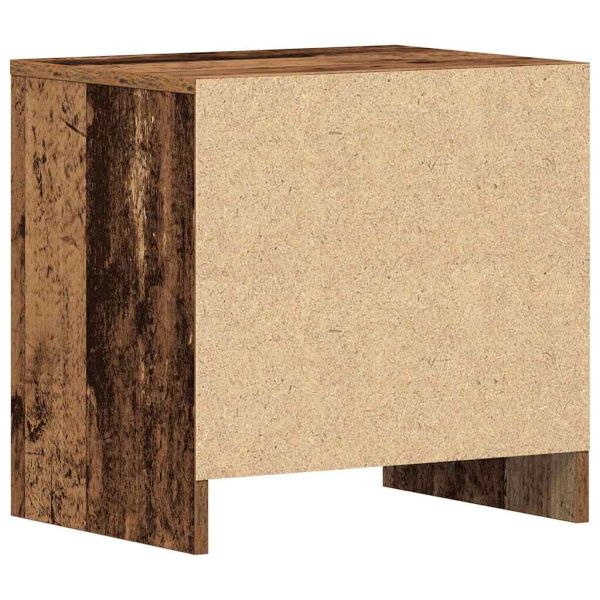 Нощен шкаф 2 pcs Старо дърво 45 x 34 x 44,5 см Инженерно дърво