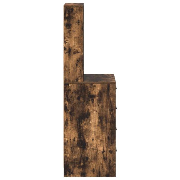 Висок шкаф Опушен дъб 40 x 41 x 135 см Инженерно дърво