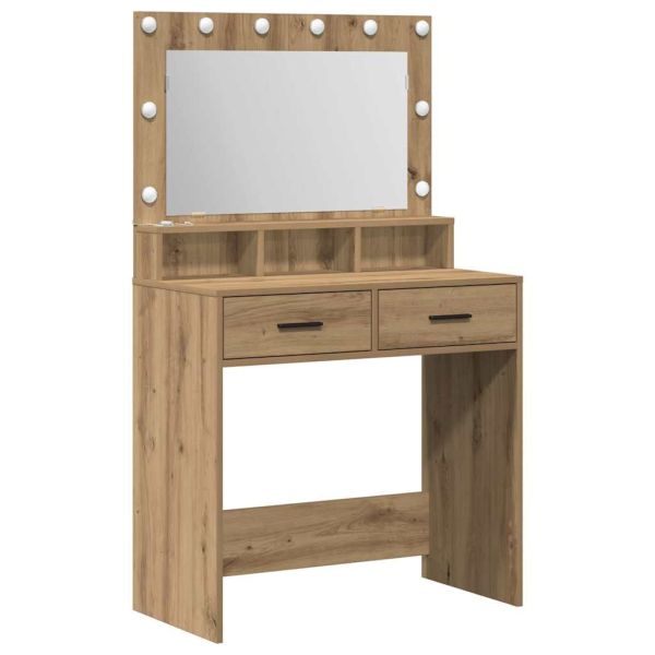 Тоалетка Дъб 79 x 41 x 135 см Инженерна дървесина