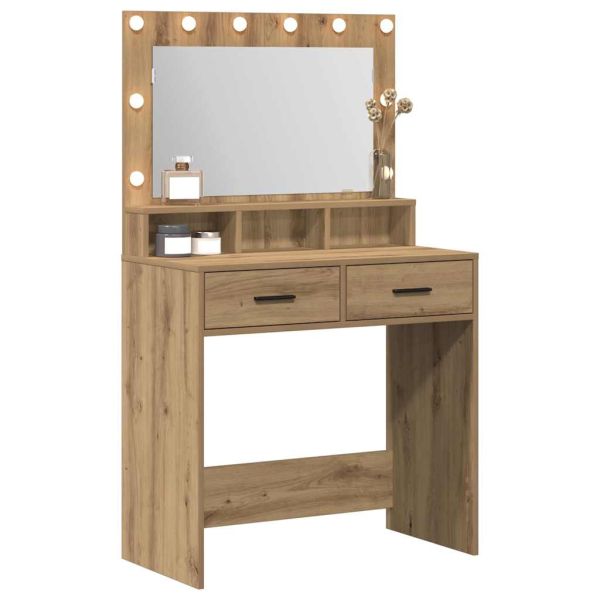 Тоалетка Дъб 79 x 41 x 135 см Инженерна дървесина