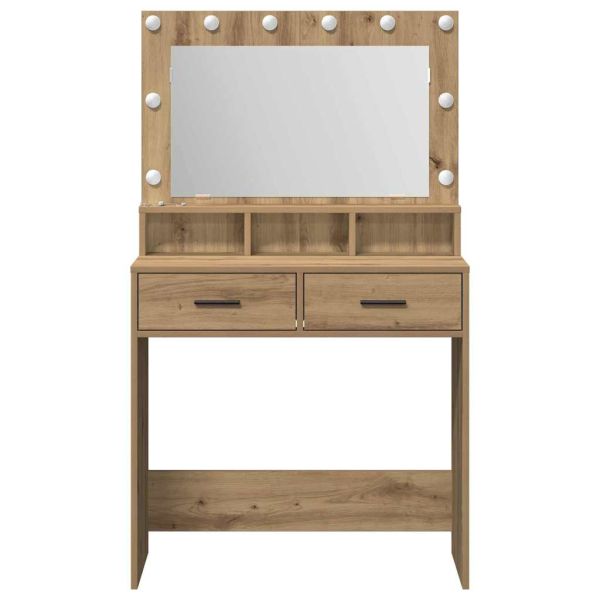 Тоалетка Дъб 79 x 41 x 135 см Инженерна дървесина