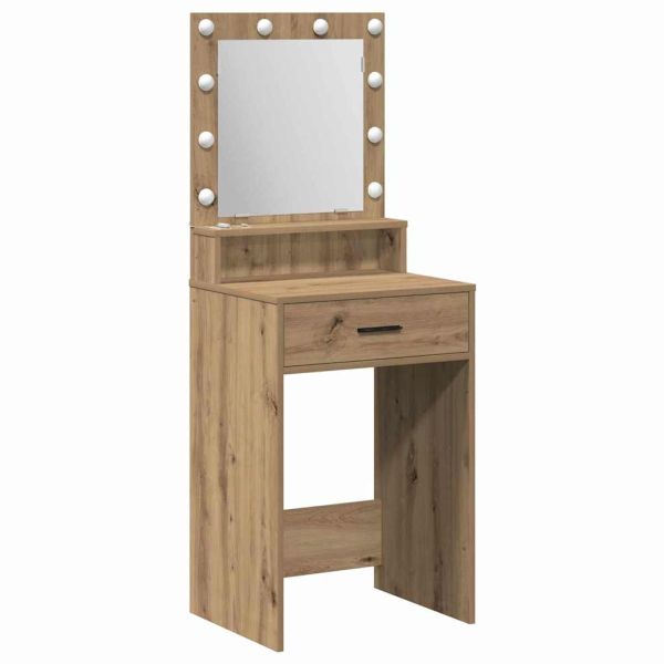 Тоалетка Дъб 50 x 41 x 135 см Инженерна дървесина