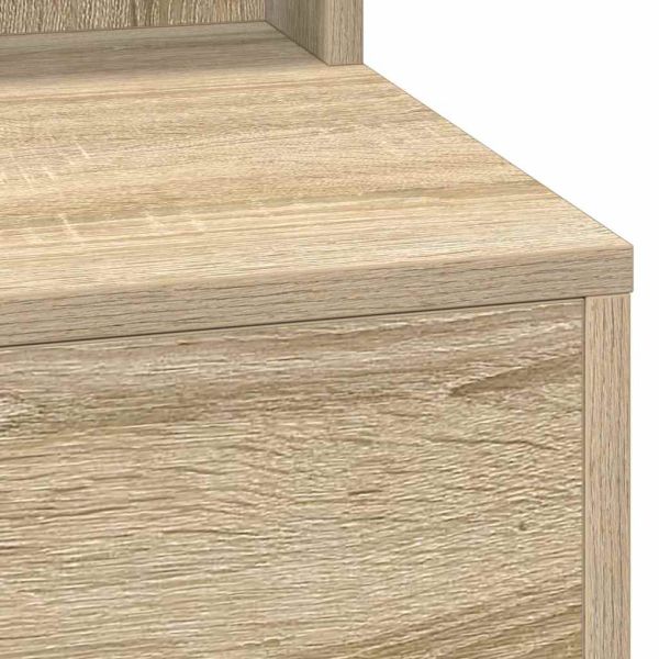 Тоалетка с рафт Сонома дъб 75,5 x 41 x 135 см Инженерно дърво