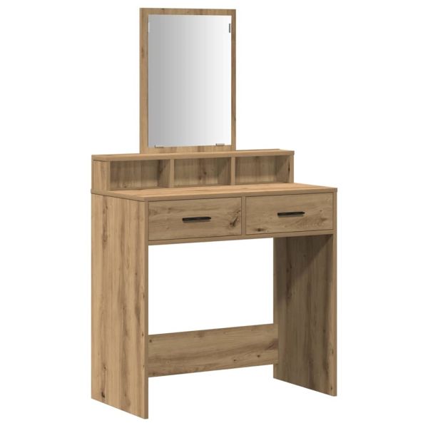 Тоалетка Дъб 79 x 41 x 140 см Инженерна дървесина