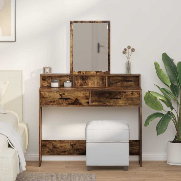 Тоалетка Димян дъб 100 x 41 x 140 см Инженерна дървесина