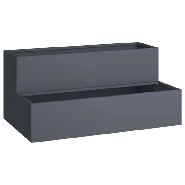 Градинска саксия Антрацит 100 x 60 x 45 см