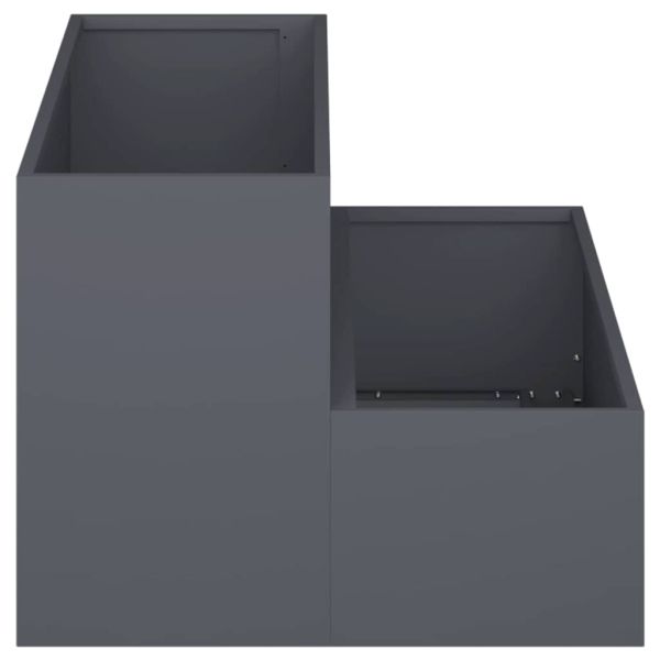 Градинска саксия Антрацит 100 x 60 x 45 см