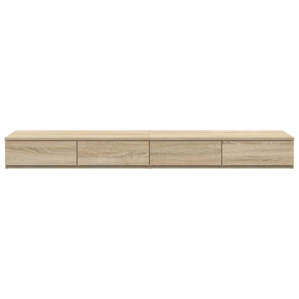 Чекмеджета за легло с чекмедже Сонома дъб 150 x 36,5 x 16,5 см