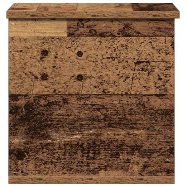 Кутия за съхранение Старо дърво 30 x 35 x 35 cm Инженерно дърво