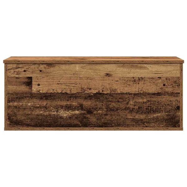 Кутия за съхранение Старо дърво 90 x 35 x 35 cm Инженерно дърво