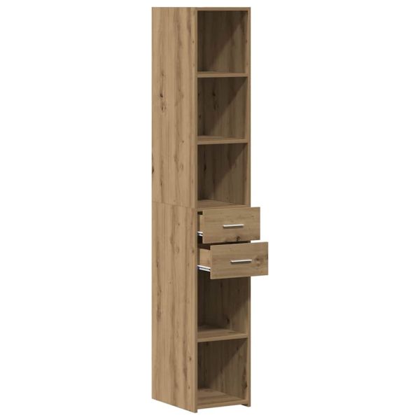 Библиотека Дъб 30 x 42.4 x 185.2 см