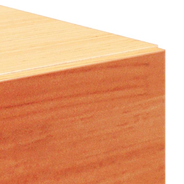 Нощно шкафче 2 pcs Кафяво с восъчно покритие 42 x 32,5 x 40 см