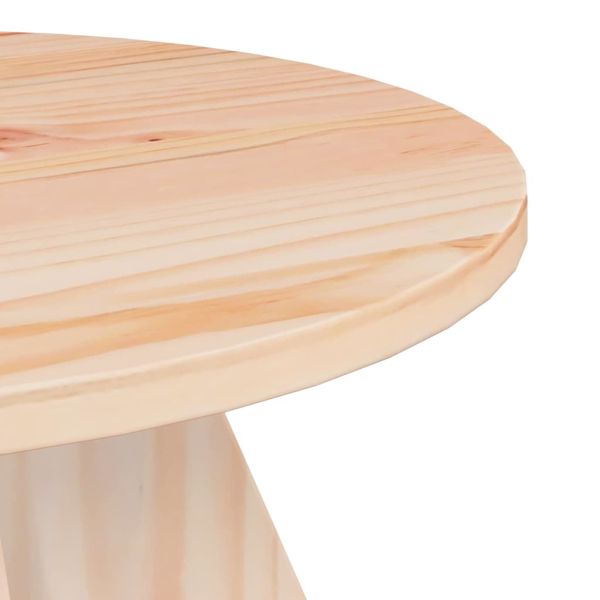 Масичка за кафе 3 pcs Естествен