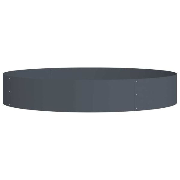 Пръстен за саксия 5 pcs Антрацит 120 x 120 x 20 см