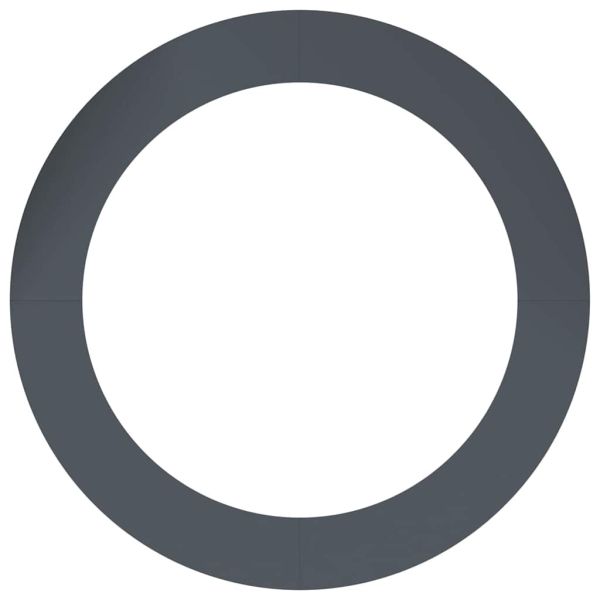 подходяща за плоски дървени халки Антрацит Ø90 / 120 см Стомана