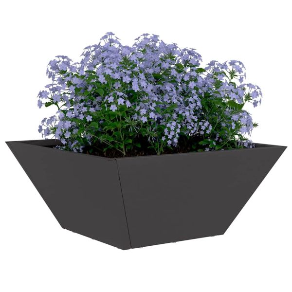 Градинска саксия 5 бр. Черно 35 x 35 x 15 см