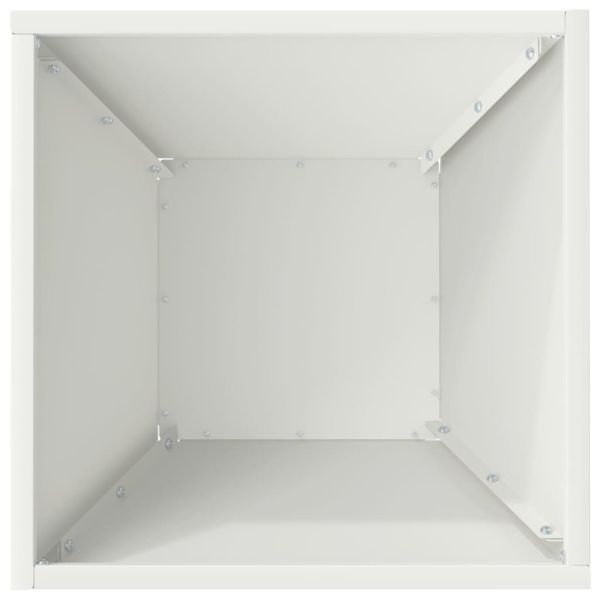 Градинска саксия 5 бр. Бяло 35 x 35 x 15 см