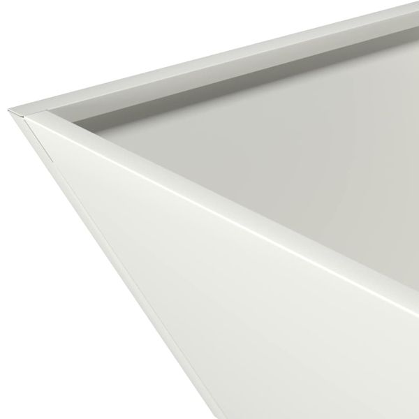 Градинска саксия 5 бр. Бяло 35 x 35 x 15 см