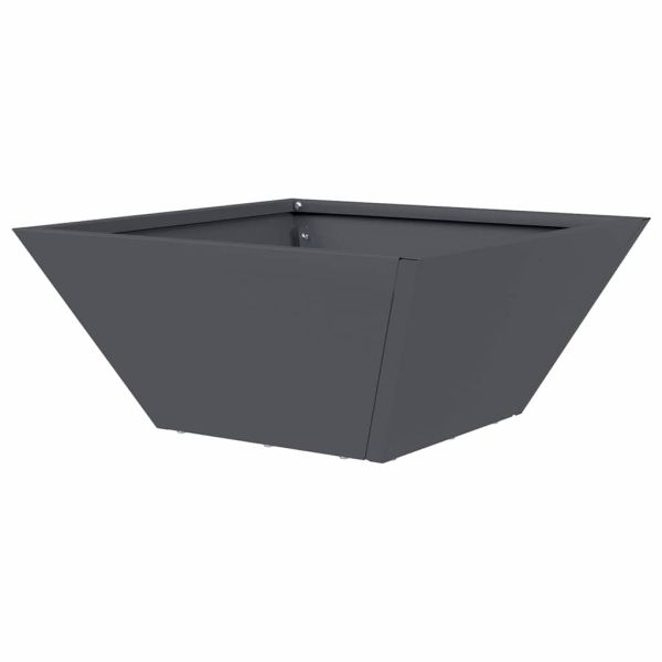 Градинска саксия Антрацит 35 x 35 x 15 см
