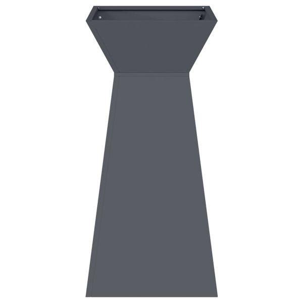 Саксия с колона Антрацит 35 x 35 x 73 см