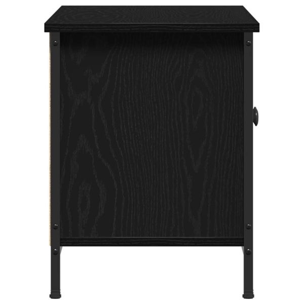ТВ шкаф Черния дъб 100 x 35 x 45 см Инженерно дърво