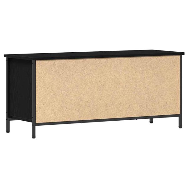 ТВ шкаф Черния дъб 100 x 35 x 45 см Инженерно дърво