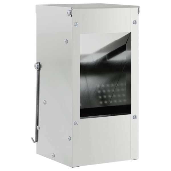 Хранилка за зайци Сребрист 12,5 x 12,5 x 25 см