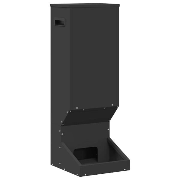 С feeder за елени Черно 28 x 30 x 80 см