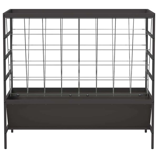 Хранилка за добитък Черно 100 x 60 x 90 см