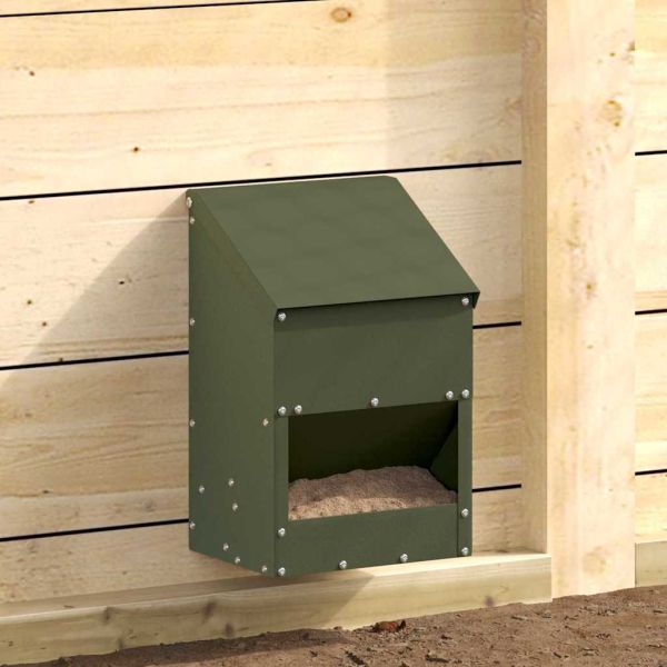 Кокошарник Маслинено зелено 21 x 16 x 33 см