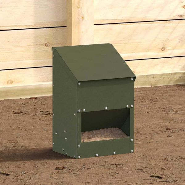 Кокошарник Маслинено зелено 21 x 16 x 33 см