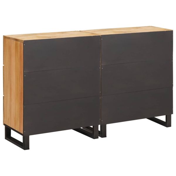 Служебен шкаф 2 pcs Кафяво 60 x 33 x 75 cm