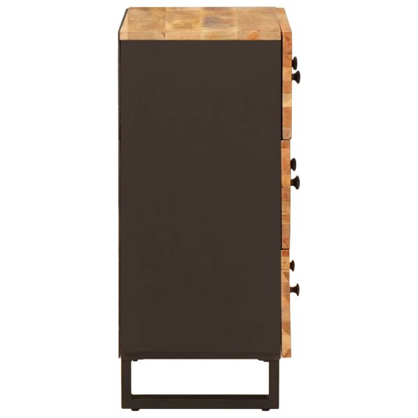 Служебен шкаф 3 pcs Кафяво 60 x 33 x 75 cm
