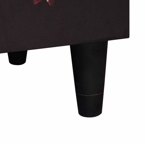 Комплект шкафове за баня с чекмедже 4 pcs Солидно мангово дърво