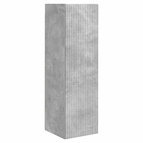 Комплект за стена на телевизор 4 pcs Циментено сиво