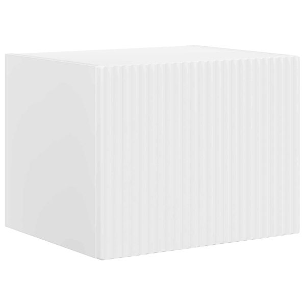 Комплект за стена на телевизор Монтиране на стена 6 pcs Бяло