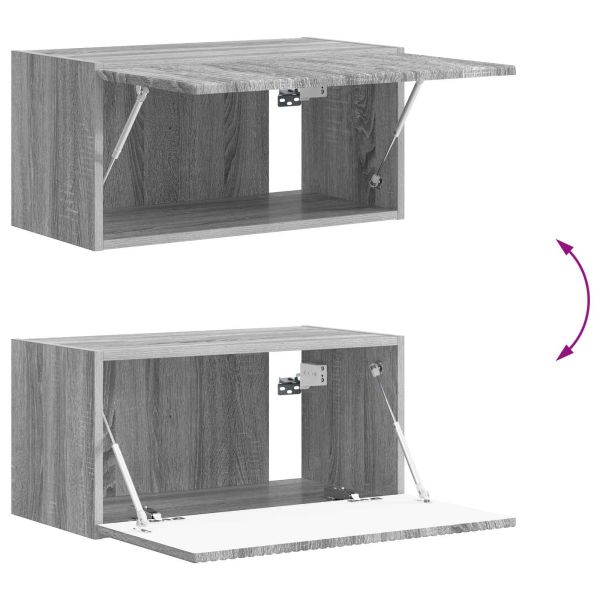 Комплект ТВ шкаф 5 pcs Сив Сонома Инженерно дърво
