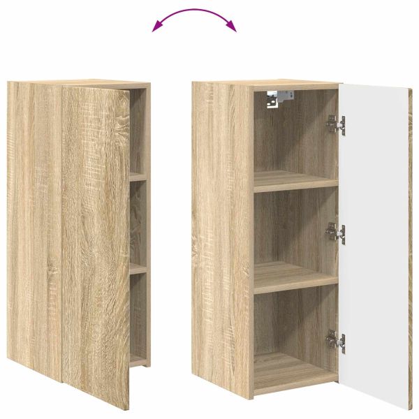 Комплект ТВ шкаф 4 pcs Сонома дъб Инженерно дърво