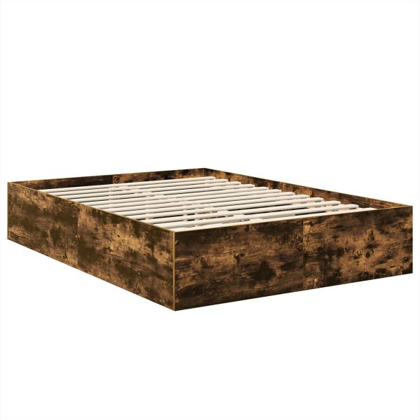 Рамка за легло с таблото Димян дъб 150 x 200 cm Инженерно дърво