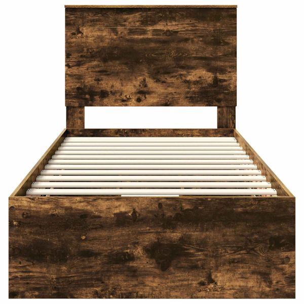 Рамка за легло Димян дъб 90 x 190 cm Инженерна дървесина