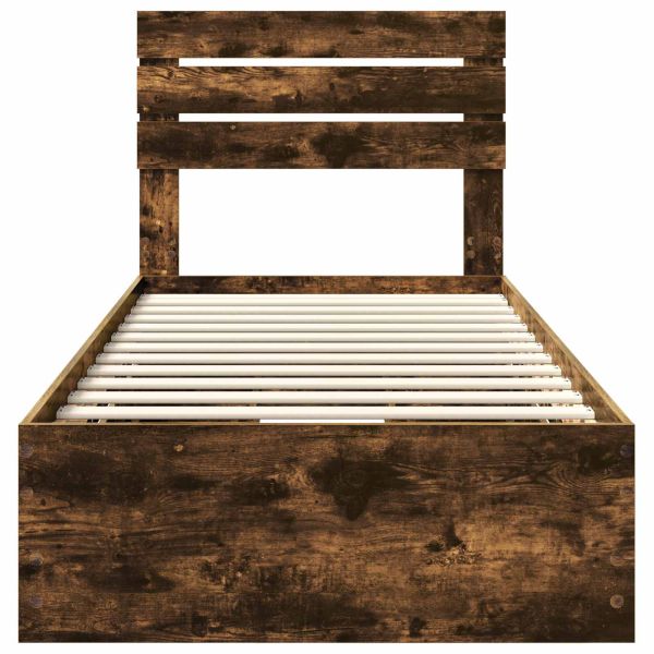 Рамка за легло Димян дъб 90 x 200 cm Инженерна дървесина