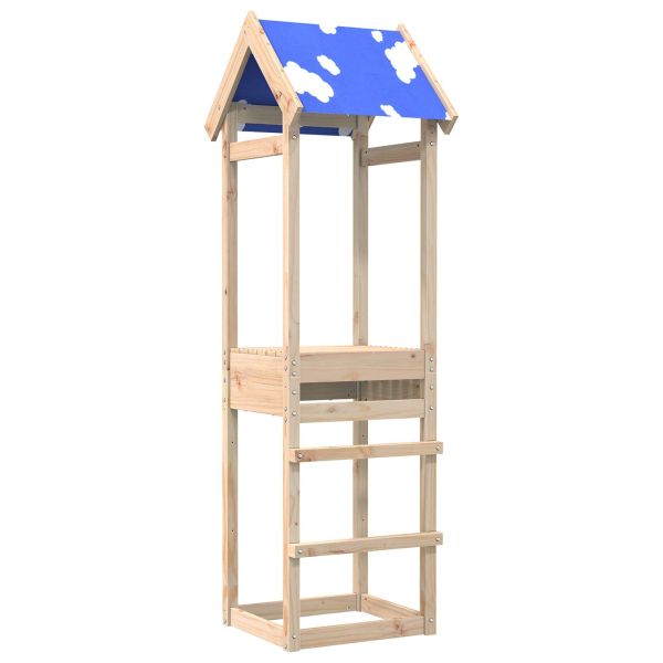Игрална кула Кафяво 52,5 x 46,5 x 195 см Солидно борово дърво