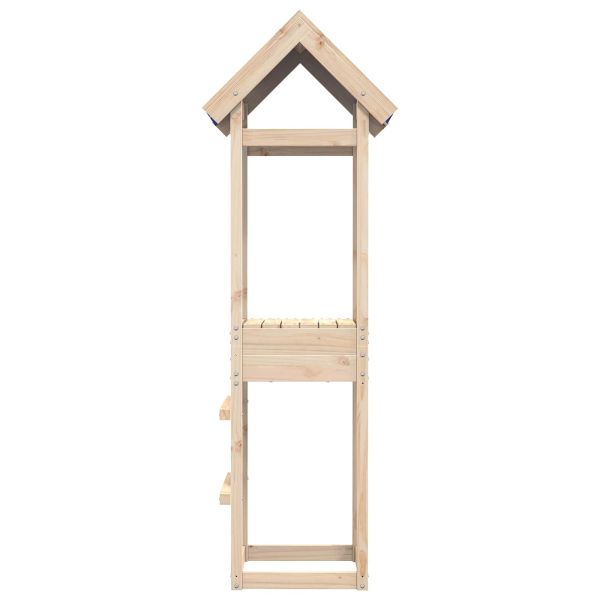 Игрална кула Кафяво 52,5 x 46,5 x 195 см Солидно борово дърво