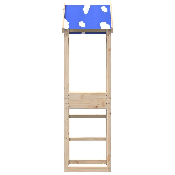 Игрална кула Кафяво 52,5 x 46,5 x 195 см Солидно борово дърво