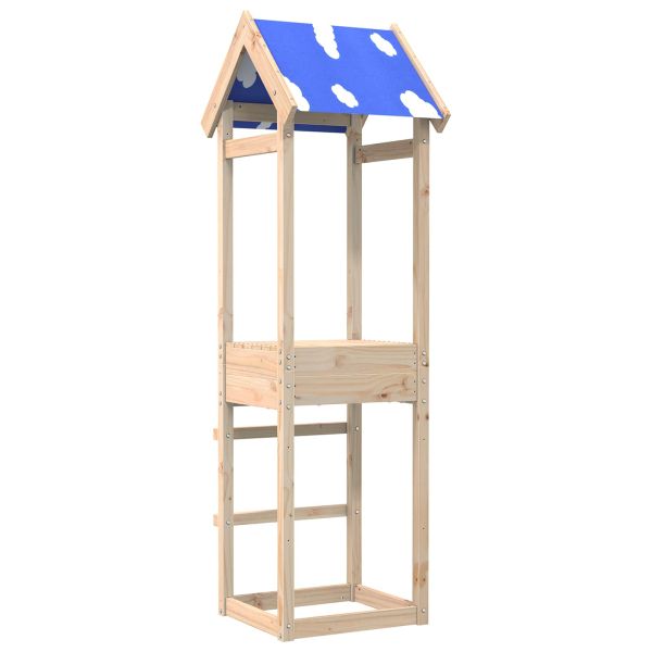 Игрална кула Кафяво 52,5 x 46,5 x 195 см Солидно борово дърво