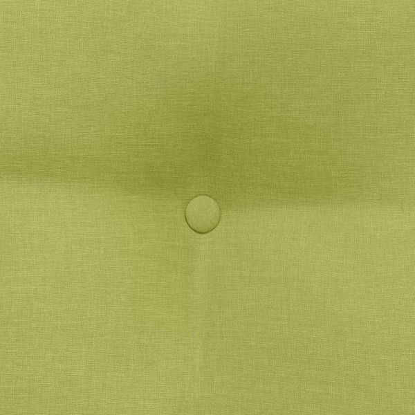 Възглавница за гръб Светло зелено 80 x 24 x 50 см текстил