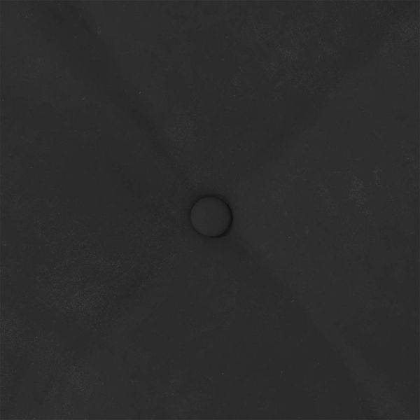 Възглавница за гръб Черно 160 x 50 cm Микрофибърна тъкан