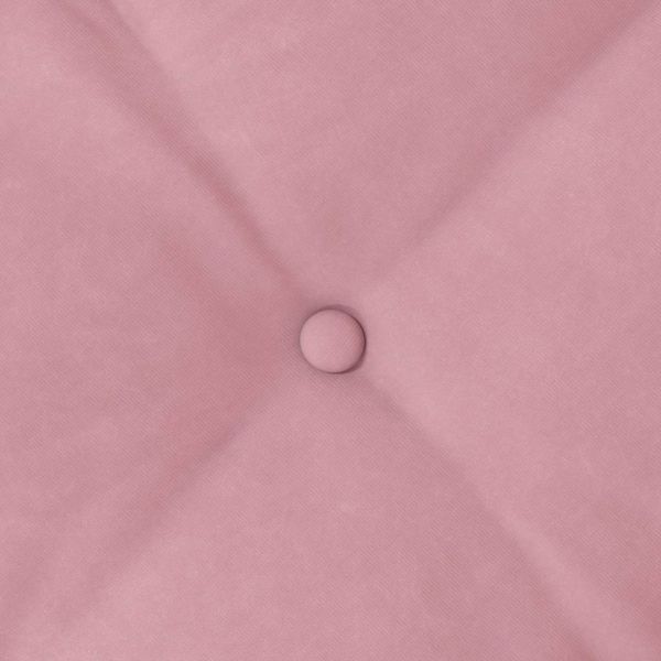 Възглавница за гръб Розово 180 x 50 см Кордюрова тъкан