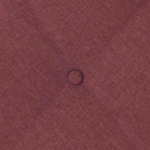 Възглавница за гръб Виненочервен 200 x 19 x 50 см текстил